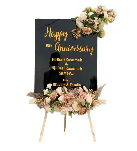 Papan Bunga Akrilik Curahpetung